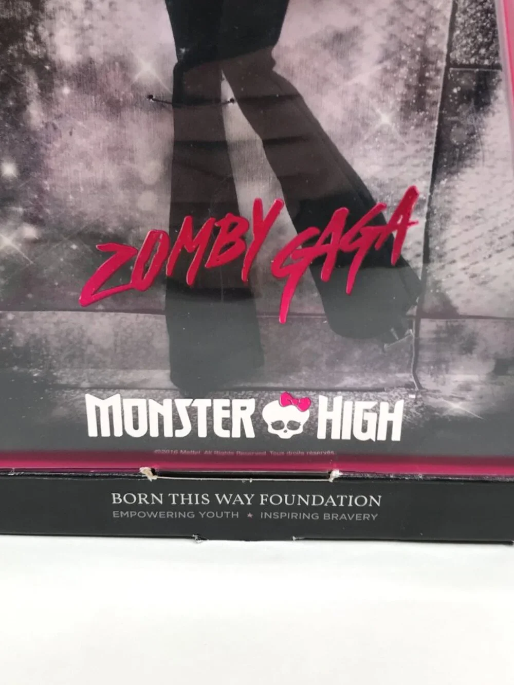 Monster High Lady Gaga Zomby Gaga Collector Fashion Doll 2016 New in box